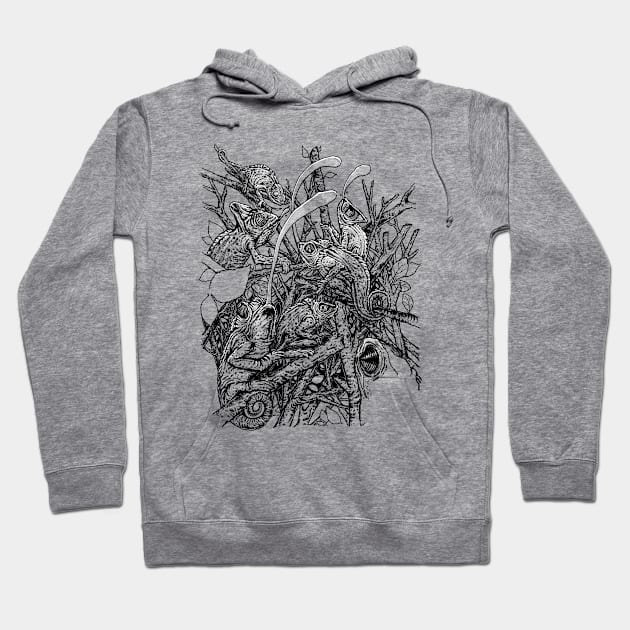 Hunting Hoodie by Chewbarber